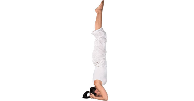 Vedix - 👉The headstand pose prevents hair loss and... | Facebook