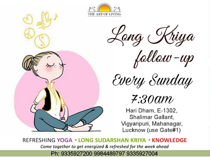 Art Of Living Meditation instructor in Lucknow