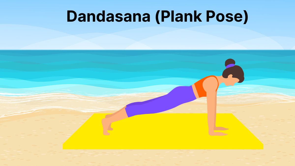 Dandasana Plank Pose